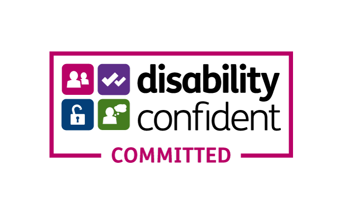 Make More Disability confident committed organistion logo